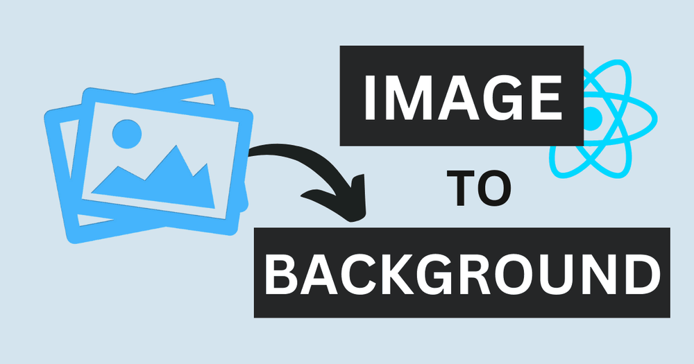 image to background react component